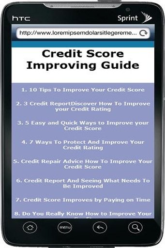 Credit Score Improving Guide截图1