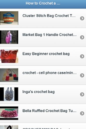 How to Crochet a Bag Video截图4