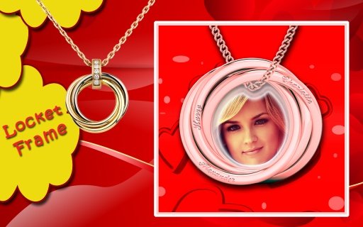 Beautiful Locket Photo Frames截图1