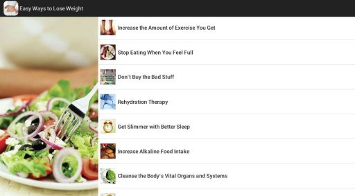 Easy Ways to Lose Weight截图1