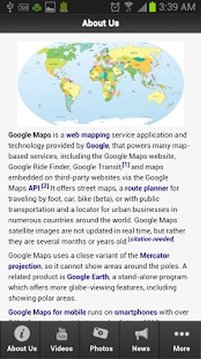 Google Map截图