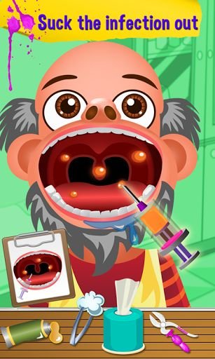 Throat Doctor - Clinic Games截图2