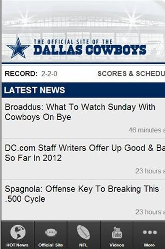 Dallas Cowboys News Pro截图1