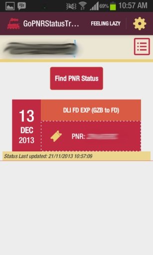Go PNR Status Tracker截图8