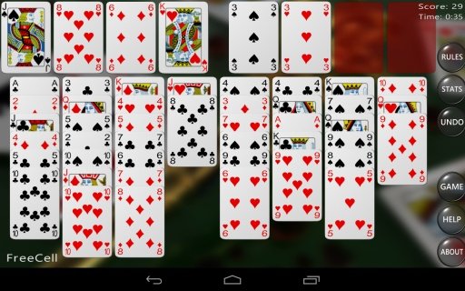 21 Solitaire Card Games截图3