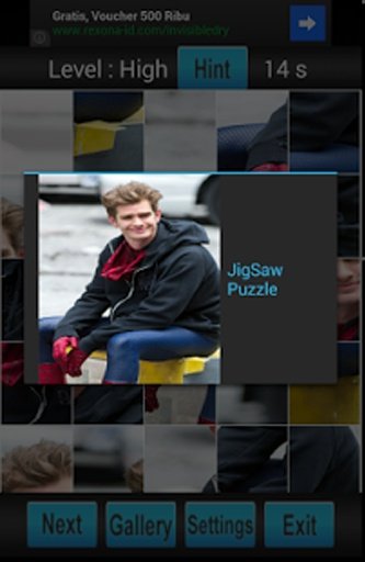 Andrew Garfield - Puzzle Game截图10