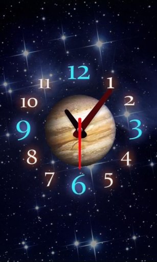 Choose A Planet Clock LWP截图3