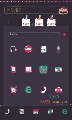 2014 dodol launcher theme截图6