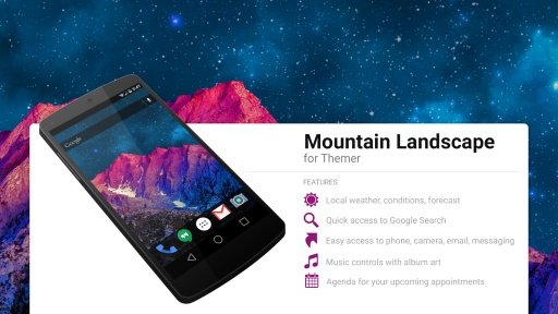 Mountain Landscape Theme截图4