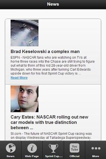 NASCAR Sprint Cup News Pro截图2