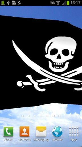 Pirate Flag Live Wallpaper截图3