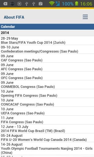 World Cup Calendar截图1