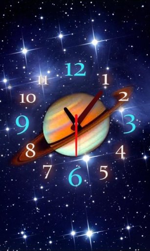 Choose A Planet Clock LWP截图5