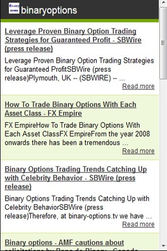 Binary Option News截图1