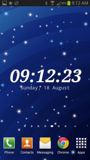 Blue 1080p Live Wallpaper HD截图6