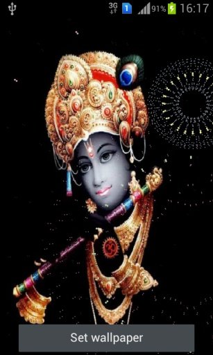 Krishna Live Wallpaper截图1