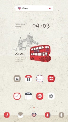 LondonBus dodol luancher theme截图4