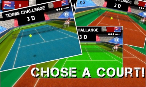 Tennis 3D Pro - World Cup 2015截图5