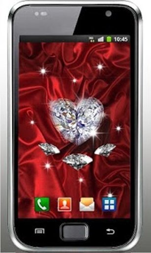 Diamond Heart 3D LiveWallpaper截图3