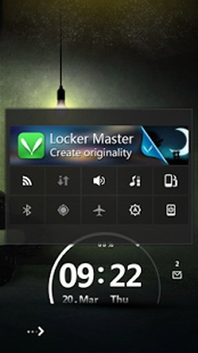 Lonely Night Live Lock Theme截图5