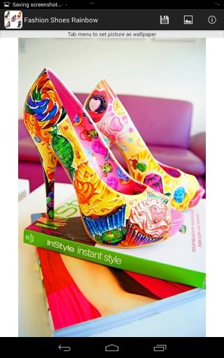 Fashion Shoes Rainbow截图1