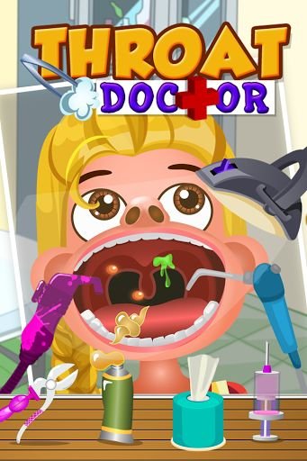 Throat Doctor - Clinic Games截图6