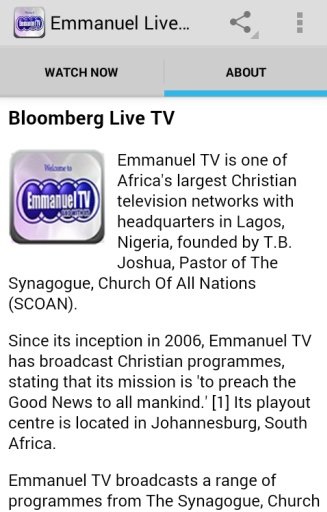 Emmanuel Live TV截图5