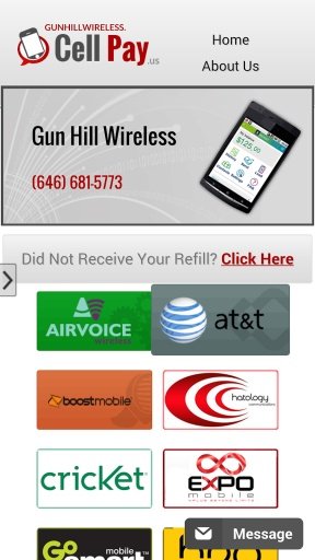 At&amp;t Go Phone Refill Topup Pay截图3