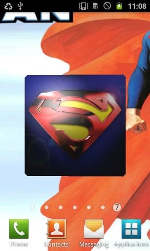 Superman 3D Live Wallpaper截图2