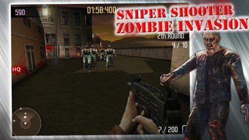Sniper shooter-Zombie Invasion截图5