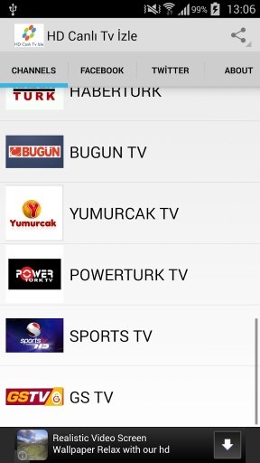 HD Canli Tv Izle截图2