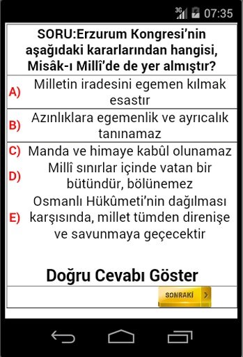 KPSS &Ccedil;&ouml;z&uuml;ml&uuml;截图2