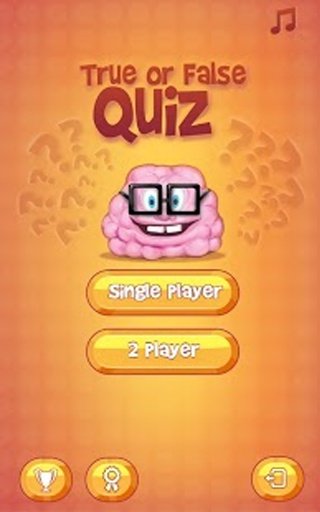 Brainy True False Quiz截图1