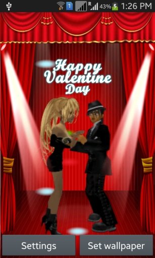 Valentine Dance Live WallPaper截图10