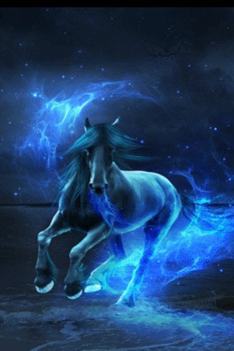 Neon Horse Live Wallpaper截图1