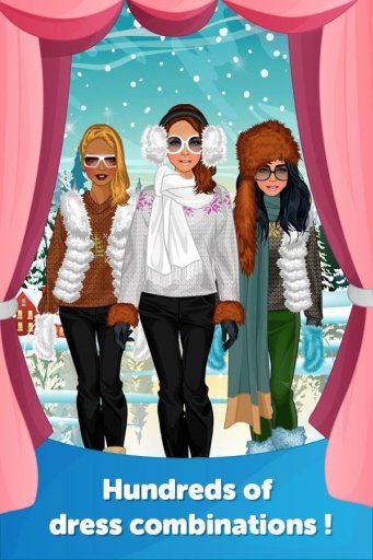 WinterFashion DressUp Makeover截图3