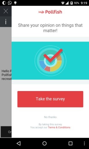 Poll fish Live Survey截图4