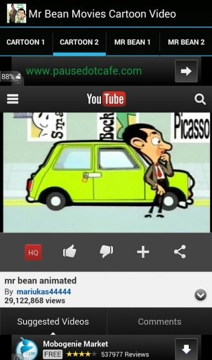 Mr Beans Movies Cartoon Videos截图9