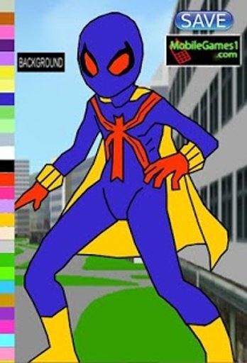 Super Spider Coloring Game截图5