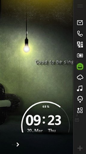 Lonely Night Live Lock Theme截图9