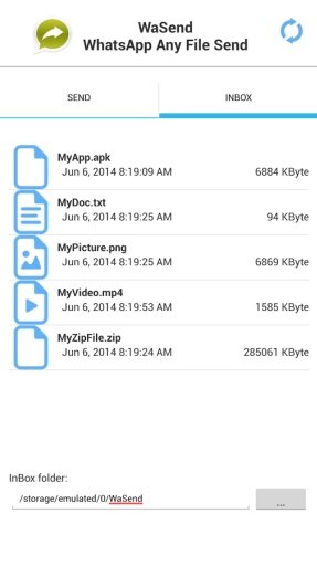 WaSend: WhatsApp Any File Send截图2