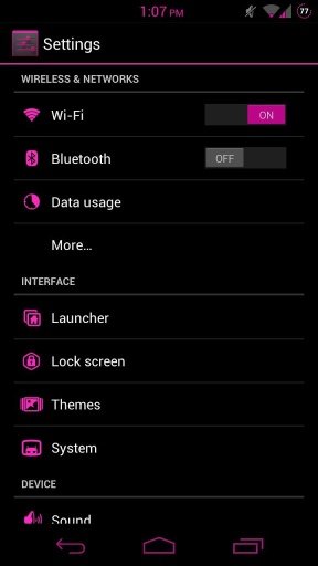 Pink Jelly CM10 Theme Chooser截图2