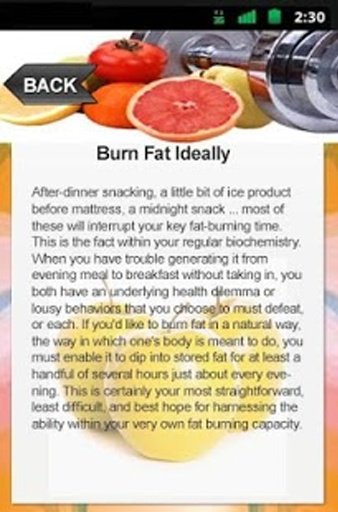 Burn Fat Ideally截图7