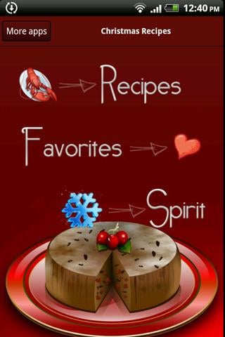 Christmas Recipes Book截图1