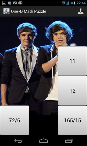 One Direction Math Puzzle截图4