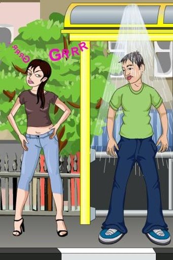 Bus Stop Flirt Game截图2