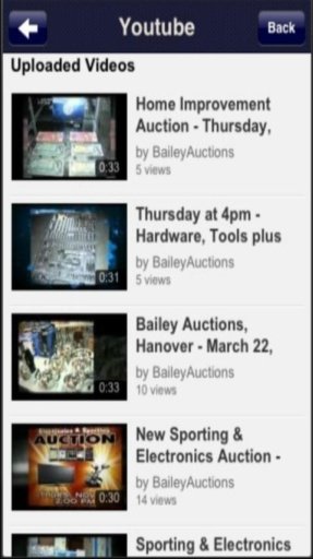 Bailey's Auction App截图4