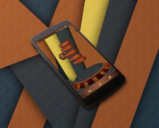 Leather Next Launcher 3D Theme截图1