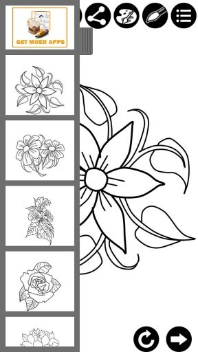 How To Draw Tattoo Flower截图6