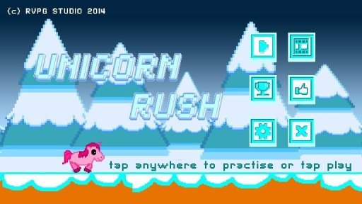 Unicorn Rush (Flappy Unicorn)截图9